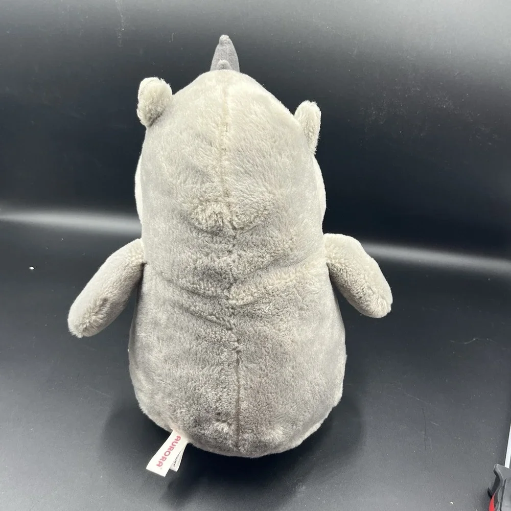 Aurora Happy Rhino Snout Forward Star‎ From Happy Hippo & Friends Plushie 12
